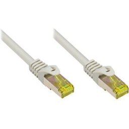 GOOD CONNECTIONS GC 8070R-003 - Patch cable - Cat.7 raw cable, grey, 0,25m