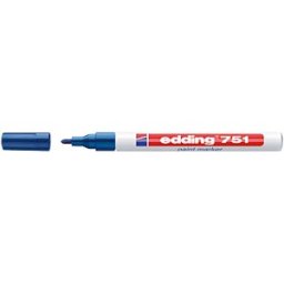 EDDING 751BL - Paint marker, blue, 1.0 - 2.0 mm