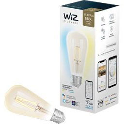 WIZ 1410186971 - WiZ Whites Filament ST64 E27 Clear