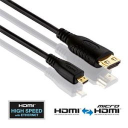 PURELINK PURE PI1300-020 - HDMI/Micro HDMI cable - PureInstall series 2.00m