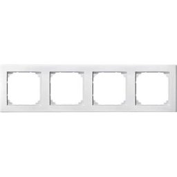 MERTEN EL MS 484419 - M-SMART frame — 4-gang, polar white
