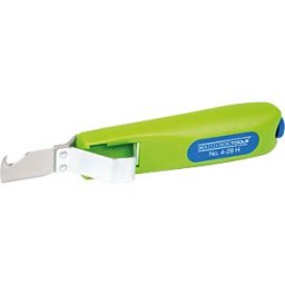 WEICON 55054128 - Cable knife, No. 4 - 28 H, Green Line, for round cables, dia. 4.