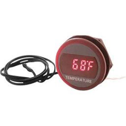 MURATA POWER SOLUTIONS DMR201TMPRC - LCD panel meter, thermometer, 3-digit, red, -35 … +105 °C
