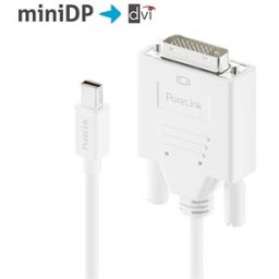 PURELINK PURE IS2110-015 - Mini DisplayPort 1.1 plug to DVI 24+1 plug, WUXGA, 1.5 m