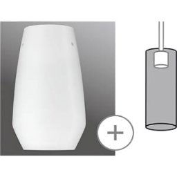 PAULMANN PLM 95354 - URail shade Vento 2Easy, 170 mm, opal
