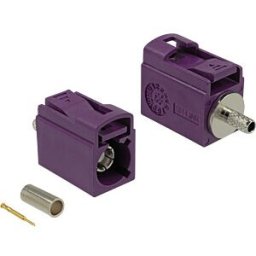 DELOCK 89702 - FAKRA D jack 21 mm (short) for crimping