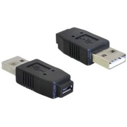 DELOCK 65029 - Adapter USB micro-A+B female to USB2.0-A male