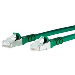 METZ CONNECT BTR 1308452055-E - Patch cord RJ45 Cat.6A AWG26 S/FTP LSHF 2.0 m green