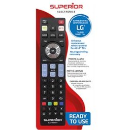 SUPERIOR ELECTRONICS SUPER LG - Superior LG replacement remote control