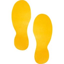 DURABLE 172704 - Adhesive marking, foot, set of 5 (5 pairs)