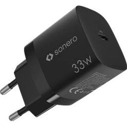 SONERO SON X-PS110 - USB-Ladegerät, 33 W, GaN, PD, 1x USB-C, schwarz