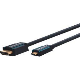 CLICKTRONIC CLICK 70330 - High Speed Micro HDMI adapter cable 4K 5m