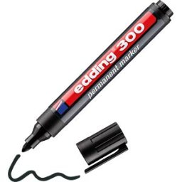 EDDING 300SW - Permanent marker/black/1.5 - 3.0 mm