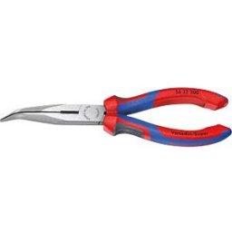 KNIPEX KN 26 22 200 - Snipe nose pliers, 200 mm, curved
