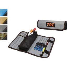 YOUR PERFECT CASE YPC BG00012BKGY - ''VarioRoll M'' tool roll bag, grey-black, 36x25 cm