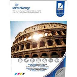 MEDIARANGE MR INK111 - DIN A4, Inkjet, photo paper, matte-coated, 140 g/m², 100 Blatt