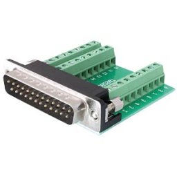 DELOCK 65318 - Sub-D 25-pin plug > 27-pin terminal block