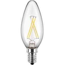 BLULAXA 48908 - LED lamp E14, 4,5 W, 470 lm, 2700 K, filament