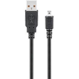 GOOBAY 93972 - USB 2.0 cable, A connector to mini B connector, 1.8 m