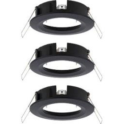 PAULMANN PLM 92481 - Installation frame for recessed spotlights, max. 3x10 W, round,