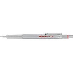 ROTRING 1904445 - rOtring 600 mechanical pencil, 0.5 mm, silver