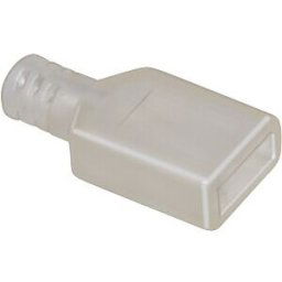 BKL 10120100 - Hood for USB-A plug, solder version, transparent