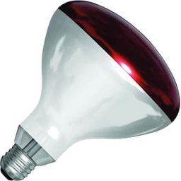 SCHIEFER LIGHTING SCHI 391252502 - Infrared lamp, E27, R125, 250 W, red