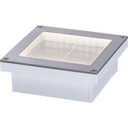 PAULMANN PLM 94238 - LED solar ground light, silver, IP67