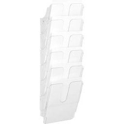 DURABLE DURAB 1700008401 - Wall-mounted literature holder, A4, transparent
