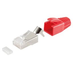 SHIVERPEAKS SHVP 72067-10R - plug SET cable up to AWG 23 red packing unit 10