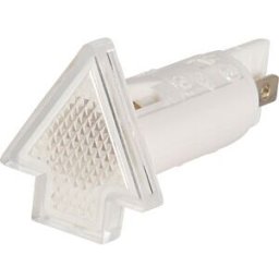 RAFI 145.1002 - Indicator, 28 V, bulb, 10 mm, arrow-shaped, clear