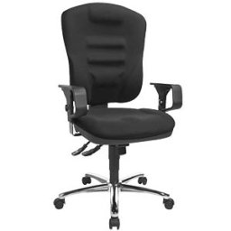 TST SOFTECBC0 - Topstar Softec Synchro Deluxe office chair, black