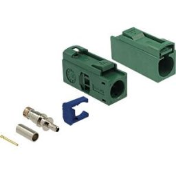 DELOCK 89689 - FAKRA E jack 25 mm (long) for crimping