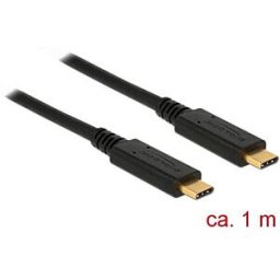 DELOCK 85531 - Delock cable USB 3.1 Gen 2 C male > C male 5A 1 m