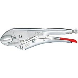 KNIPEX KN 41 04 180 - Gripping pliers with adjusting screw, 180 mm