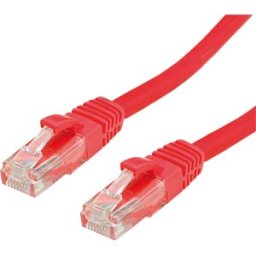 VALUE 21991422 - Patch cable Cat. 6a, UTP, red, 2 m