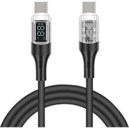 DELOCK 85409 - Sync & charging cable, USB-C, 100 W, power indicator, 2.0 m