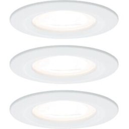 PAULMANN PLM 93478 - Recessed luminaire LED Nova 3 x 6,5 W, 2700 K, white matt