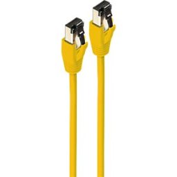SHIVERPEAKS SHVP BS08-41032 - Patch cable, Cat.8.1, F/FTP PIMF, yellow, 2.0m