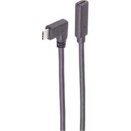 SHIVERPEAKS SHVP BS13-54035 - USB 3.1 cable 90°, C connector to port, 2.0 m