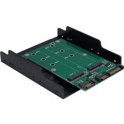 INTER-TECH IT88885372-2 - Carrier frame 2x M.2 SATA SSD