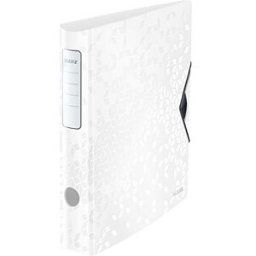 LEITZ 11070001 - 180° lever arch file Active WOW white, 60 mm