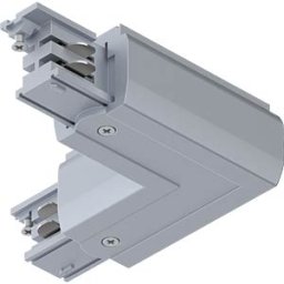 PAULMANN PLM 91371 - ProRail3 L connector, 101x101 mm, max. 3680 W, silver