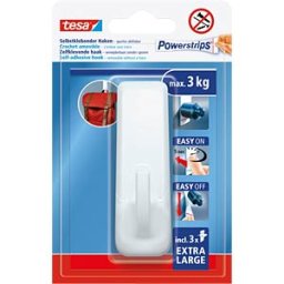 TESA 59029 - Powerstrips XL, rectangular, 3 kg