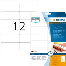 HERMA 9533 - SPECIAL A4 outdoor film labels, white