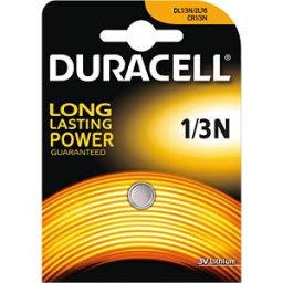 DURA 1/3N - Duracell Photo, 3 V, 160 mAh, 11.6x10.8 mm