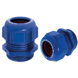 LAPP 54115420 - Cable gland, M 20 x 1.5, Ø 7-13 mm, blue, IP68