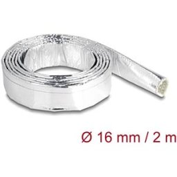DELOCK 19003 - Cable Sleeve made of glass fiber and aluminium 2 m x 16 mm