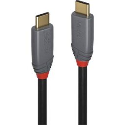 LINDY 36902 - USB 3.2 cable, 20 Gbit/s, 100 W, 4K 60Hz, 1.5 m