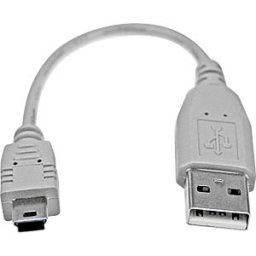 STARTECH.COM ST USB2HABM6IN - USB 2.0 cable, A plug to Mini B plug, 15 cm